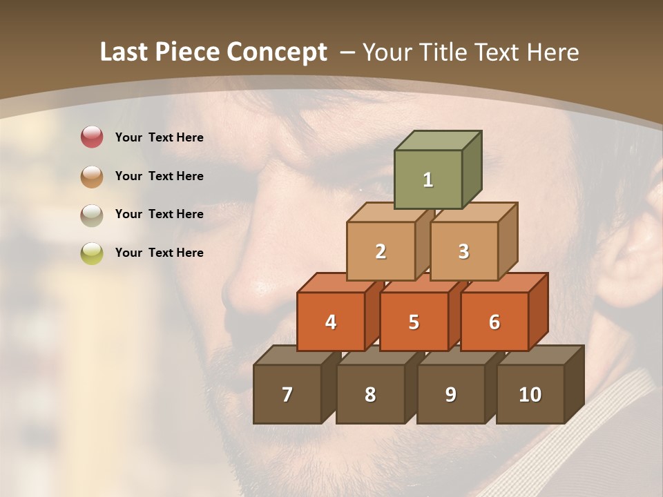 Confident Sexy White PowerPoint Template