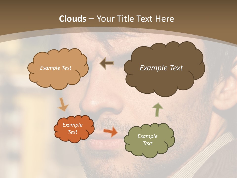 Confident Sexy White PowerPoint Template