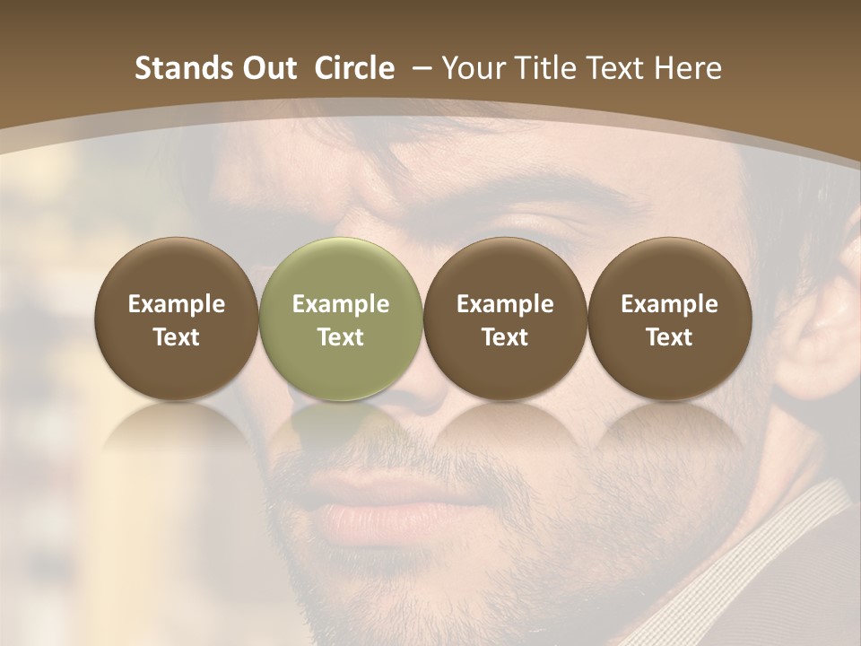 Confident Sexy White PowerPoint Template