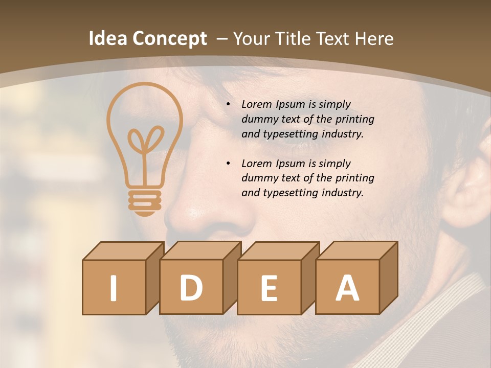 Confident Sexy White PowerPoint Template