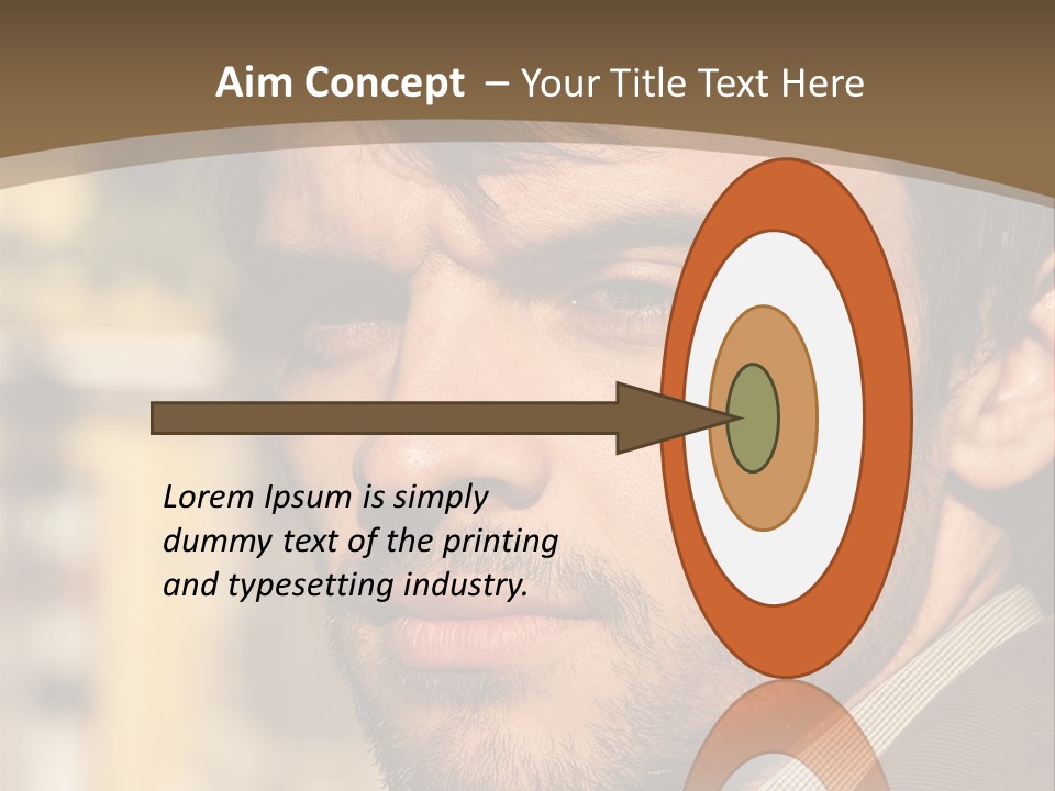 Confident Sexy White PowerPoint Template