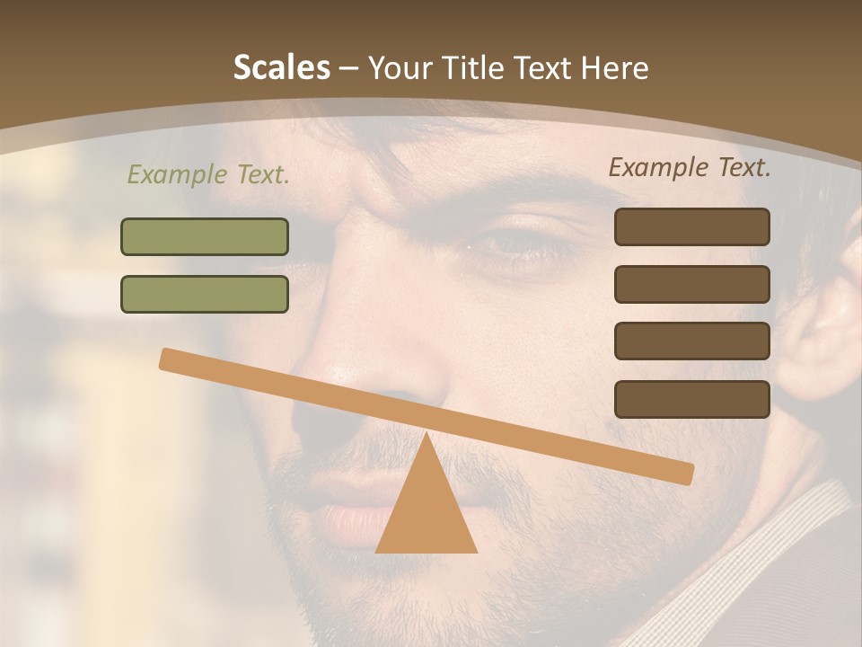 Confident Sexy White PowerPoint Template