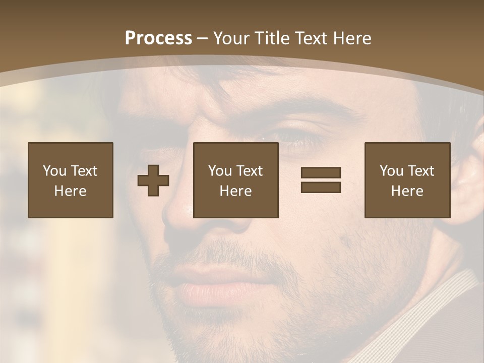 Confident Sexy White PowerPoint Template