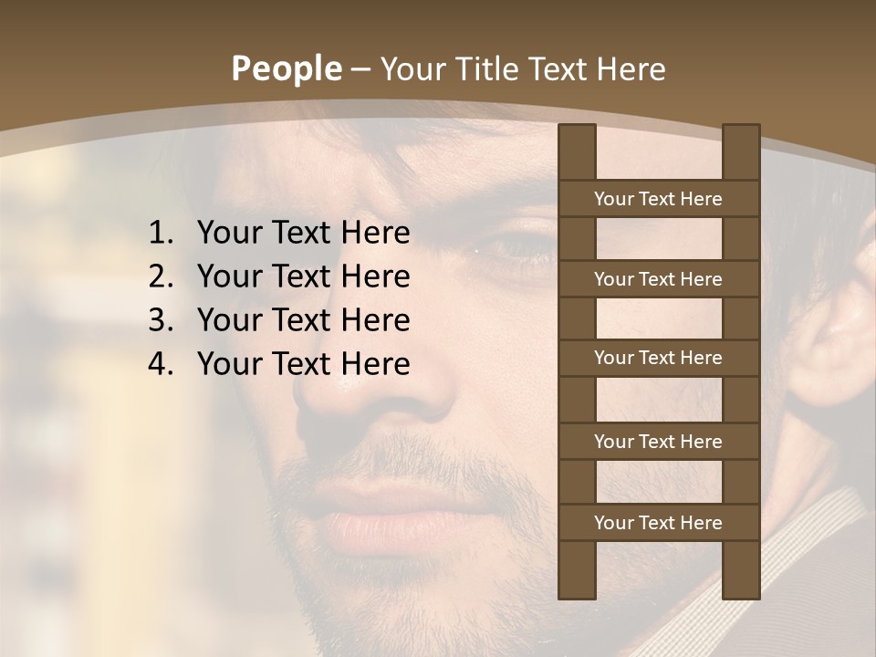 Confident Sexy White PowerPoint Template