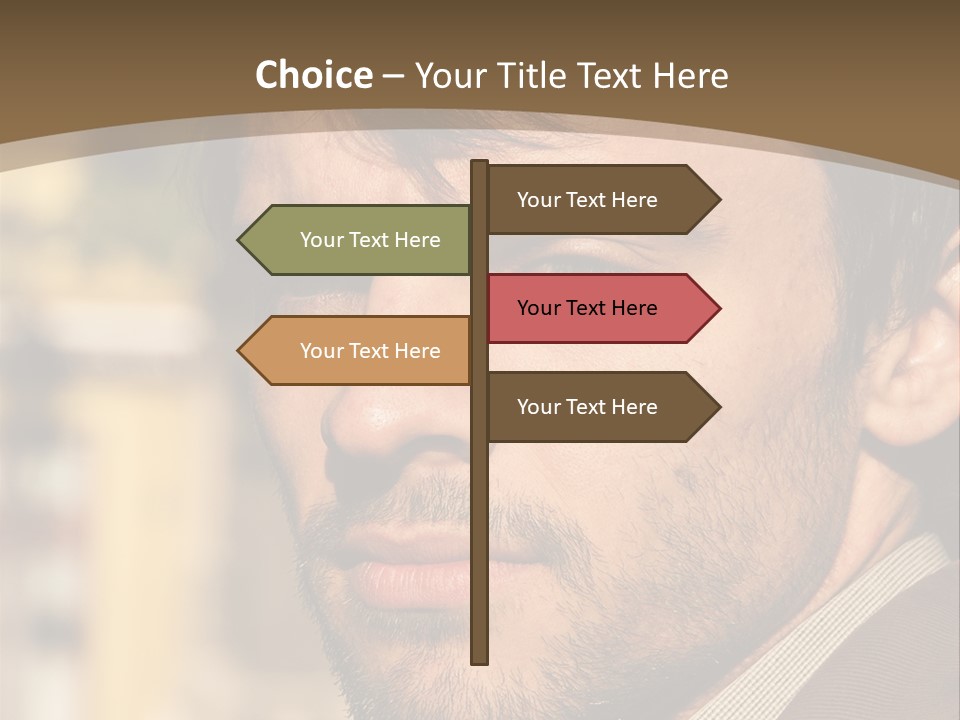 Confident Sexy White PowerPoint Template