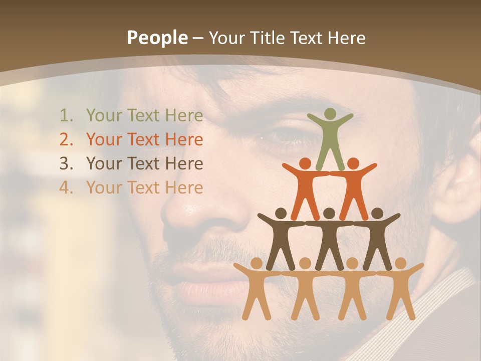 Confident Sexy White PowerPoint Template