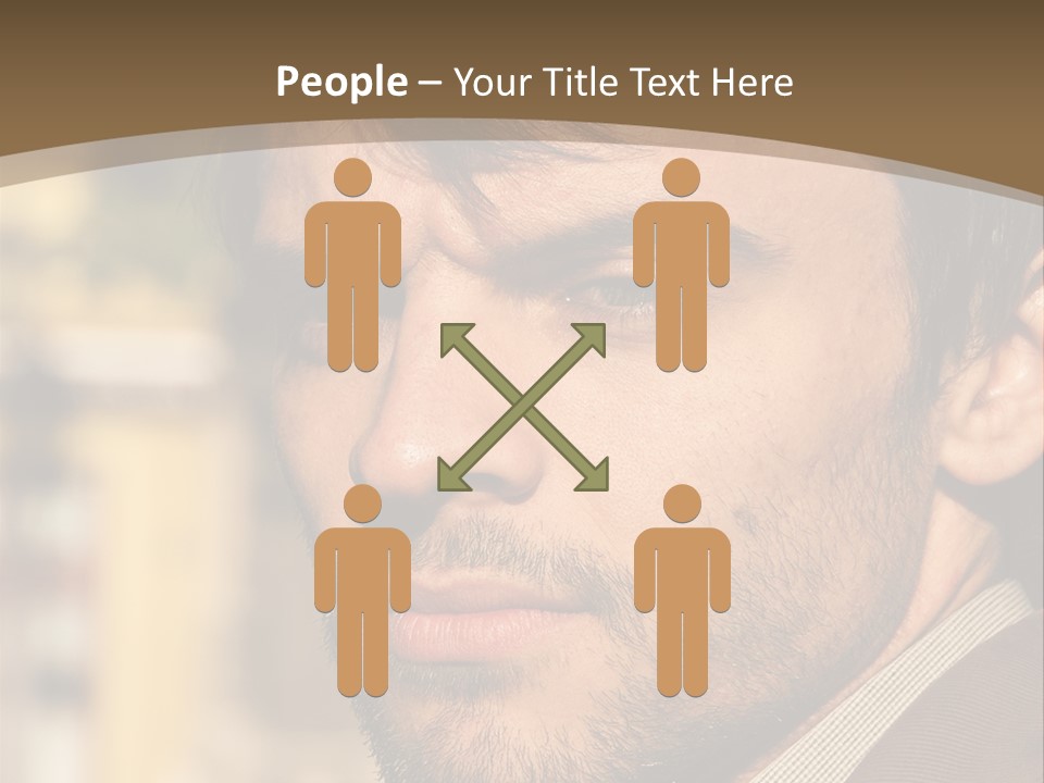 Confident Sexy White PowerPoint Template