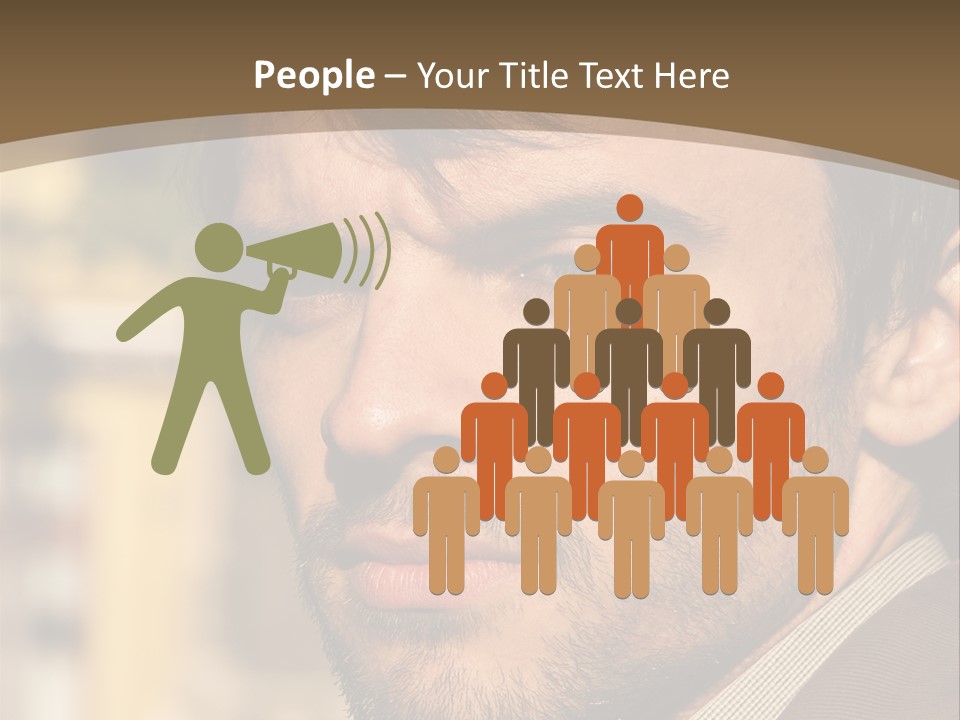 Confident Sexy White PowerPoint Template