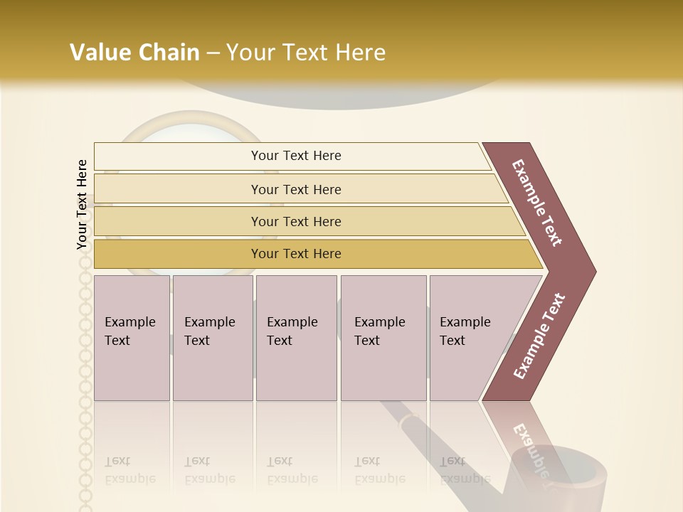Pipe Element Antique PowerPoint Template