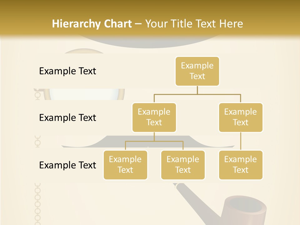 Pipe Element Antique PowerPoint Template