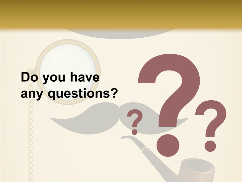 Pipe Element Antique PowerPoint Template