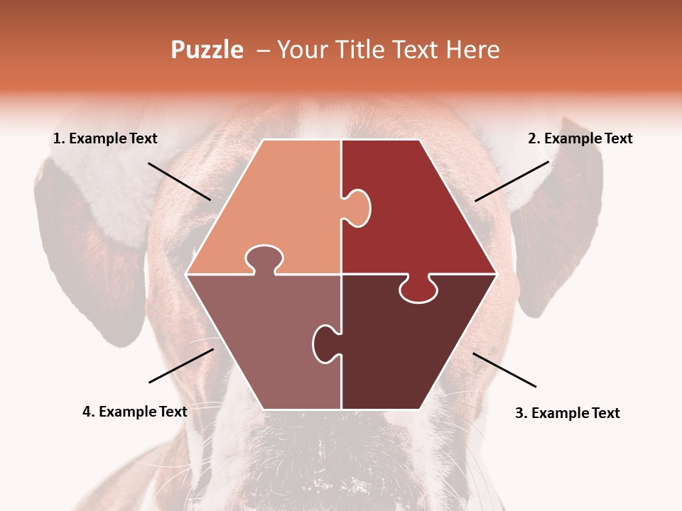 Red Wrinkle Santa PowerPoint Template