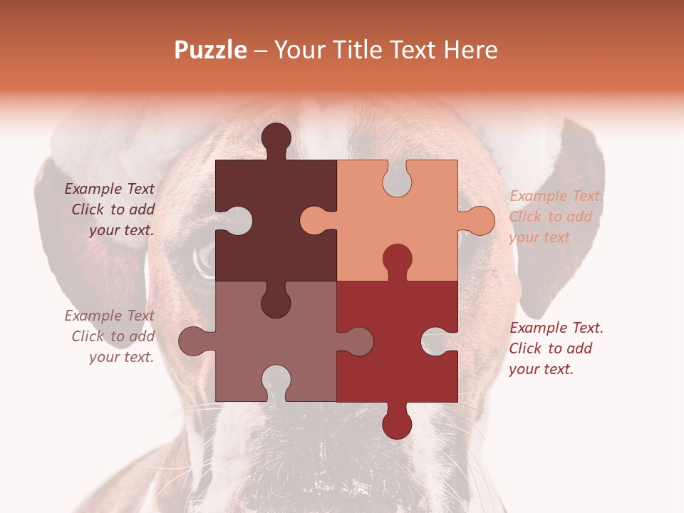 Red Wrinkle Santa PowerPoint Template