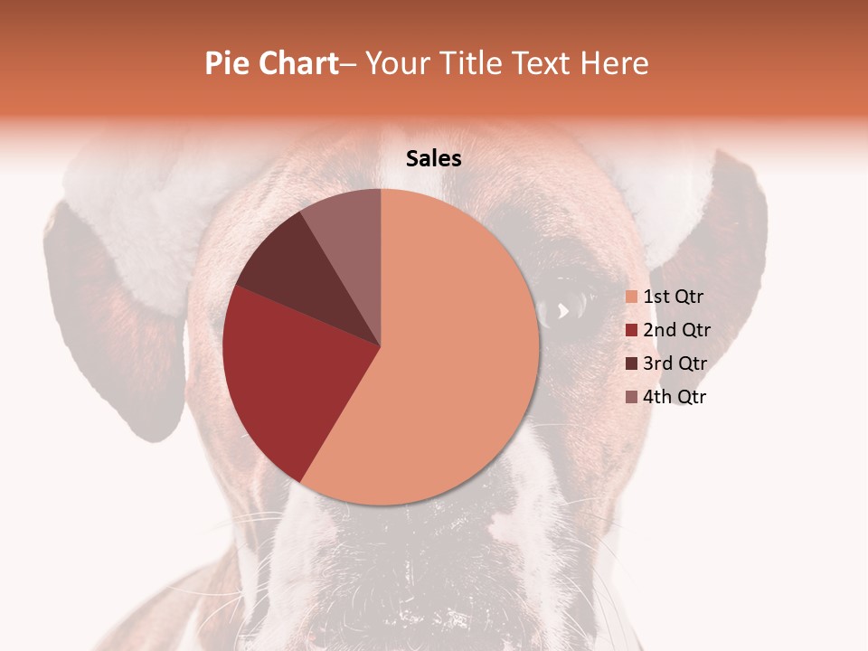Red Wrinkle Santa PowerPoint Template