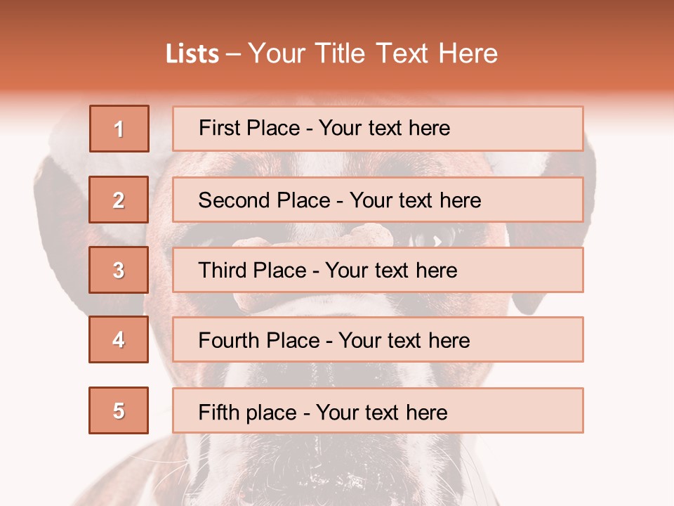Red Wrinkle Santa PowerPoint Template