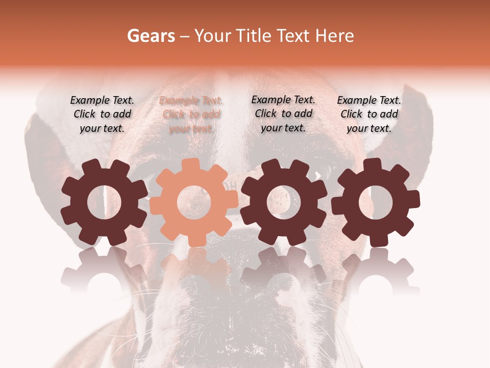 Red Wrinkle Santa PowerPoint Template