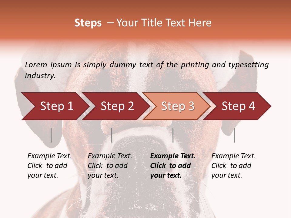 Red Wrinkle Santa PowerPoint Template