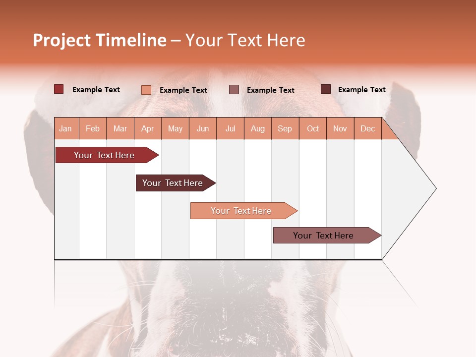 Red Wrinkle Santa PowerPoint Template