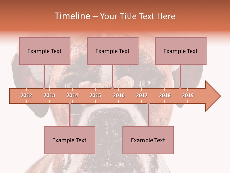 Red Wrinkle Santa PowerPoint Template