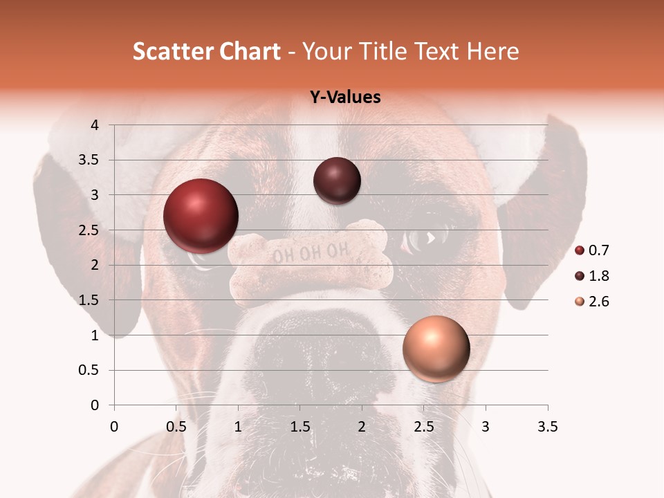 Red Wrinkle Santa PowerPoint Template