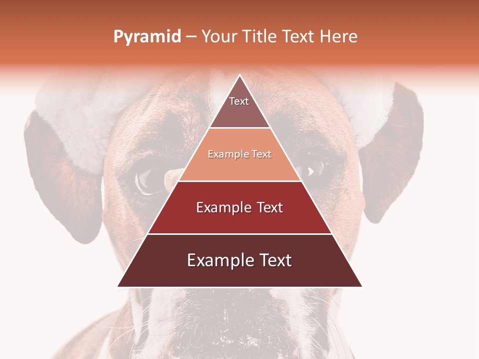 Red Wrinkle Santa PowerPoint Template