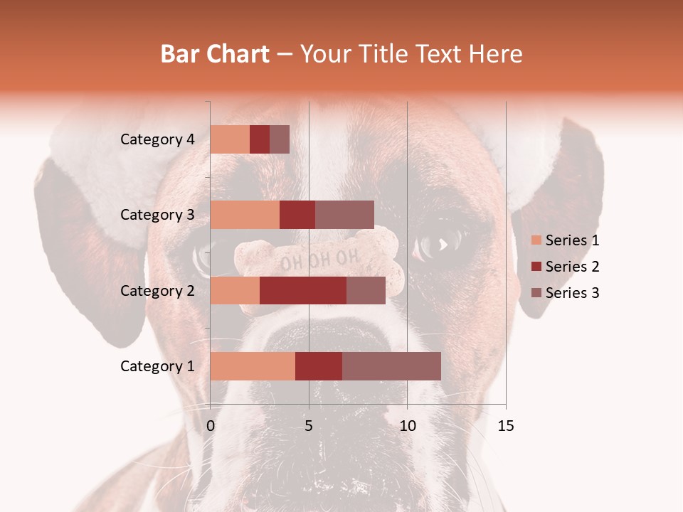 Red Wrinkle Santa PowerPoint Template