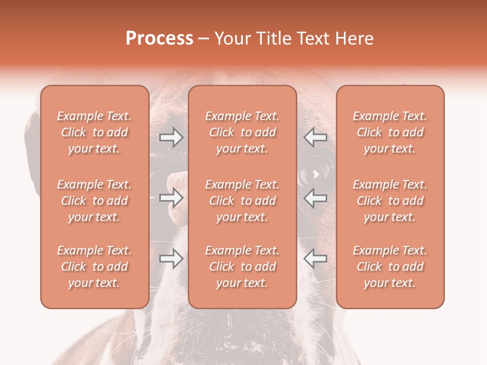 Red Wrinkle Santa PowerPoint Template