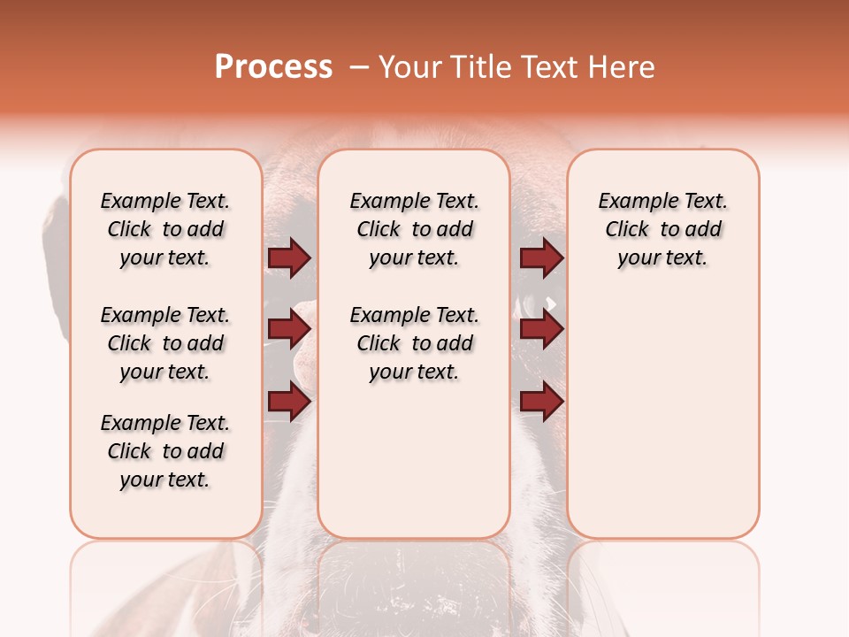 Red Wrinkle Santa PowerPoint Template