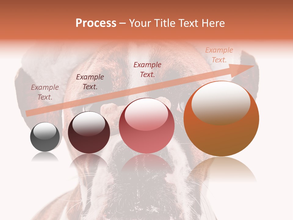 Red Wrinkle Santa PowerPoint Template