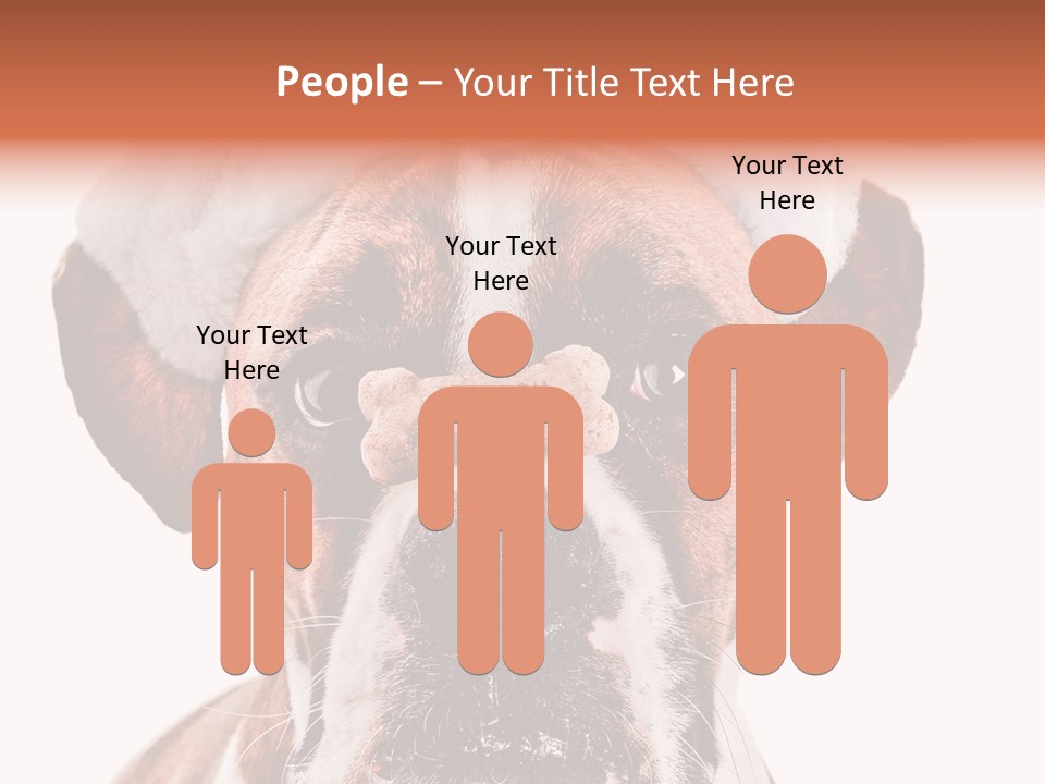 Red Wrinkle Santa PowerPoint Template