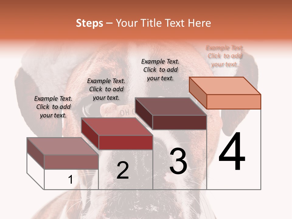 Red Wrinkle Santa PowerPoint Template