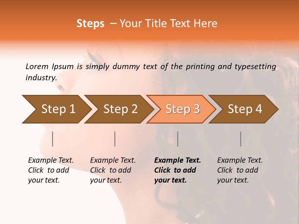 Black Smile Attractive PowerPoint Template