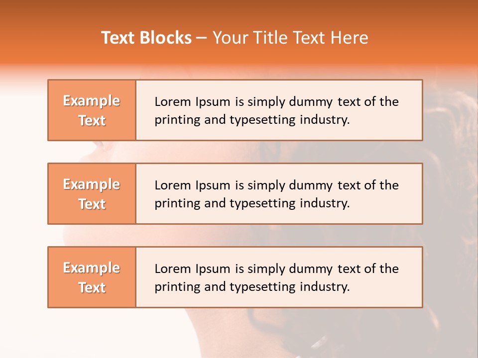 Black Smile Attractive PowerPoint Template