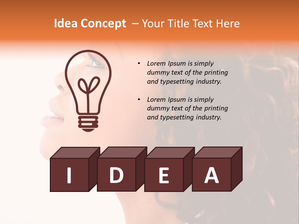 Black Smile Attractive PowerPoint Template