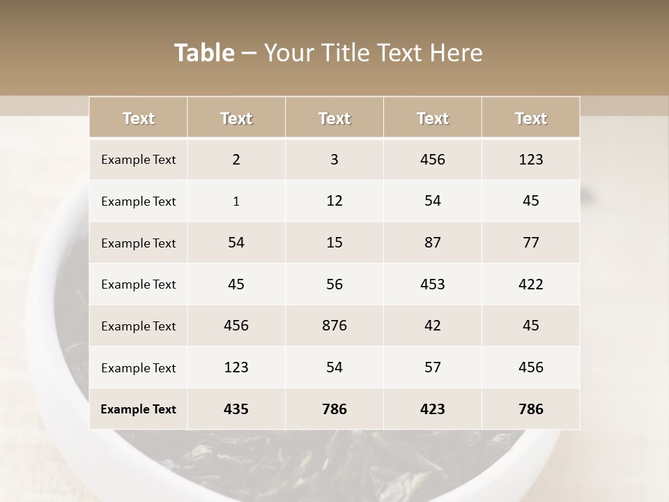 Indian Chinese Drink PowerPoint Template