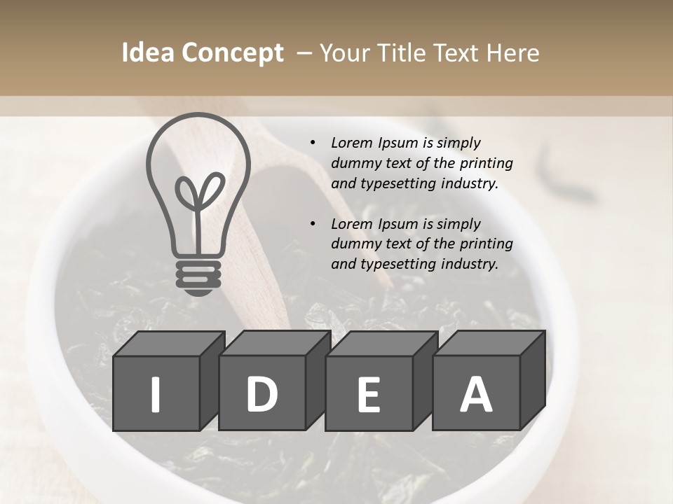 Indian Chinese Drink PowerPoint Template