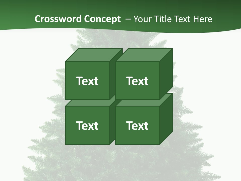 White Holiday Christmas PowerPoint Template