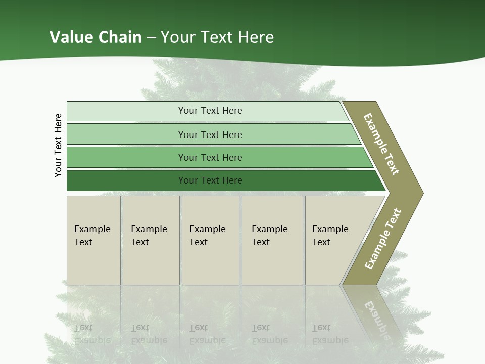 White Holiday Christmas PowerPoint Template