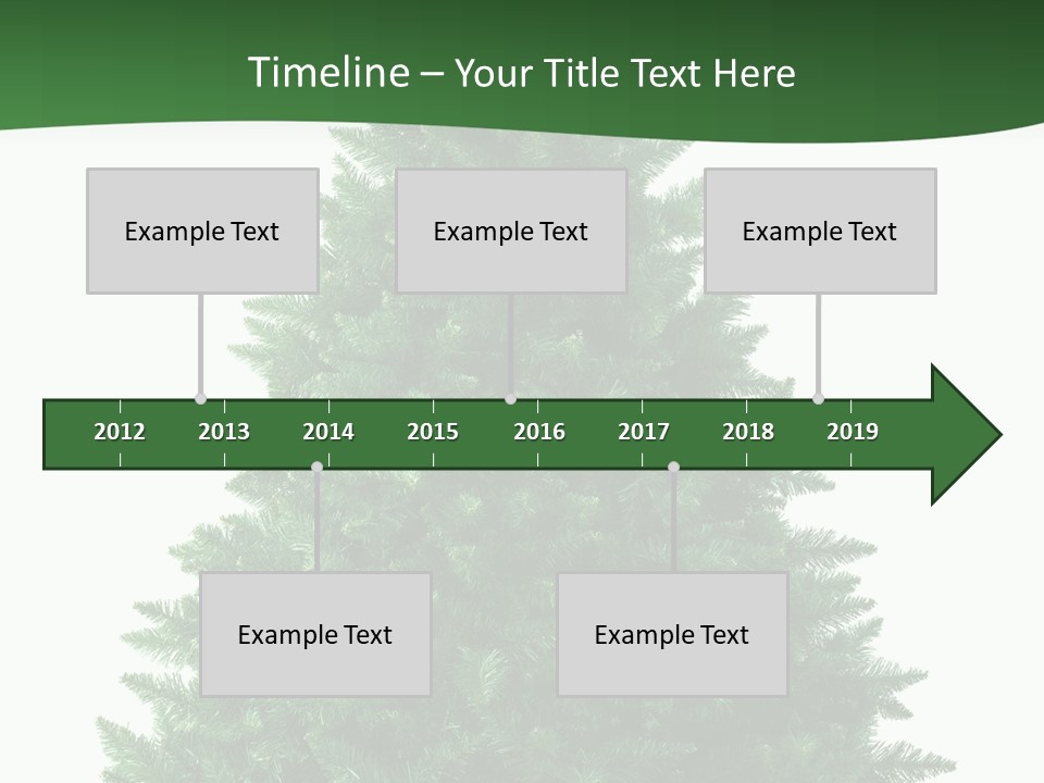 White Holiday Christmas PowerPoint Template