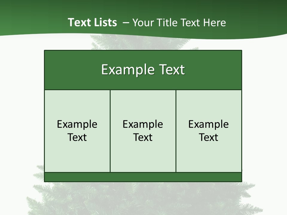 White Holiday Christmas PowerPoint Template