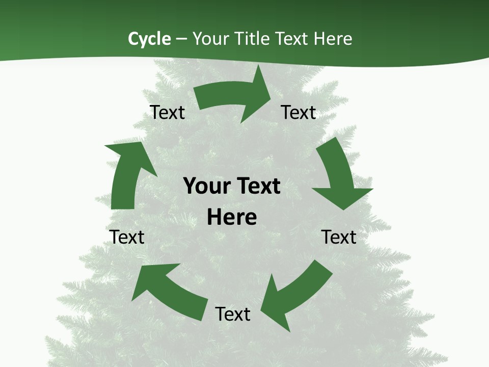 White Holiday Christmas PowerPoint Template