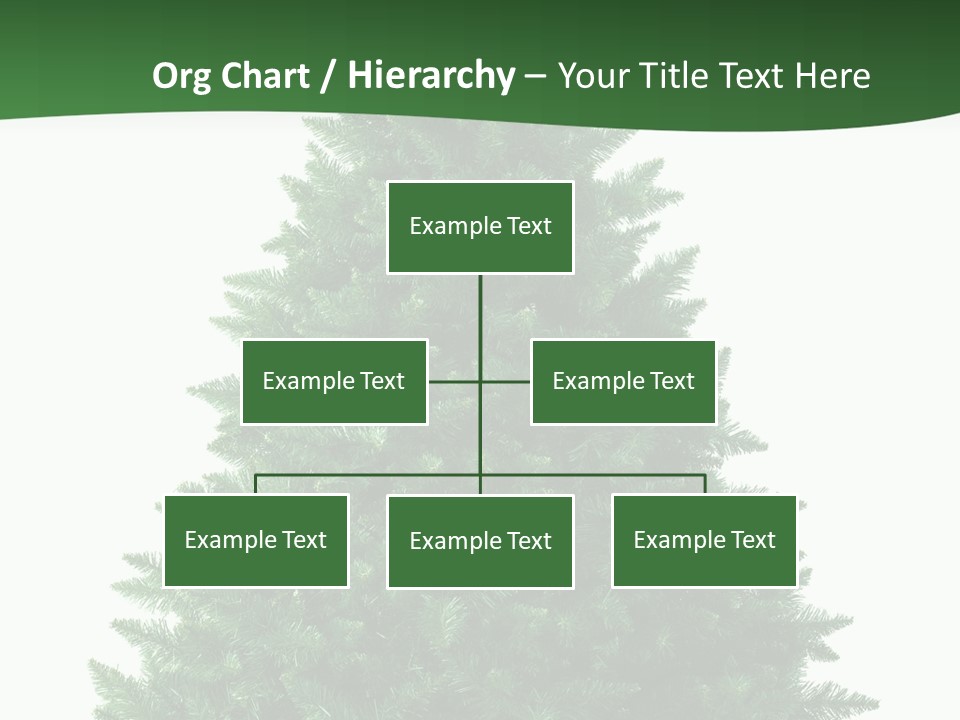 White Holiday Christmas PowerPoint Template