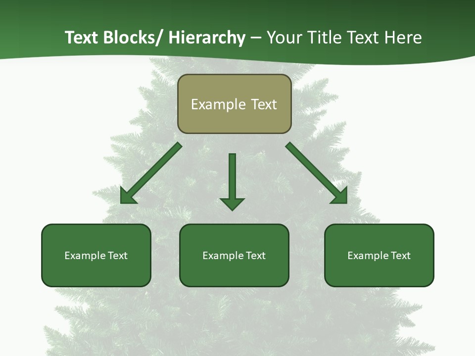 White Holiday Christmas PowerPoint Template