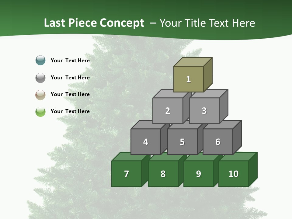 White Holiday Christmas PowerPoint Template