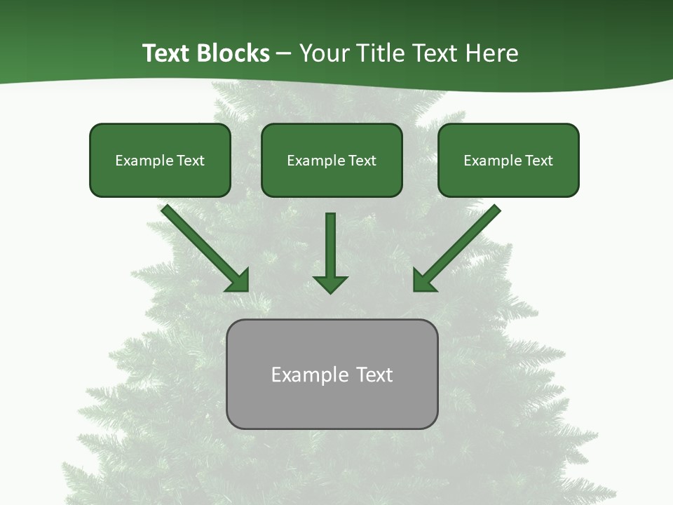 White Holiday Christmas PowerPoint Template