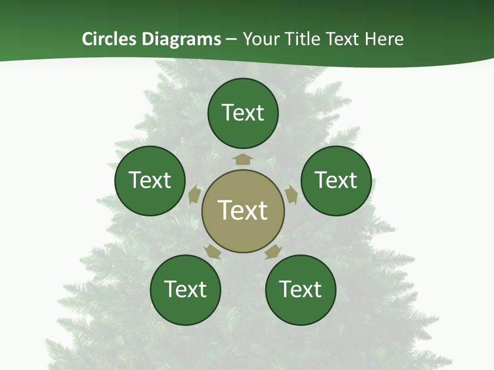 White Holiday Christmas PowerPoint Template