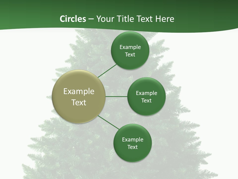 White Holiday Christmas PowerPoint Template