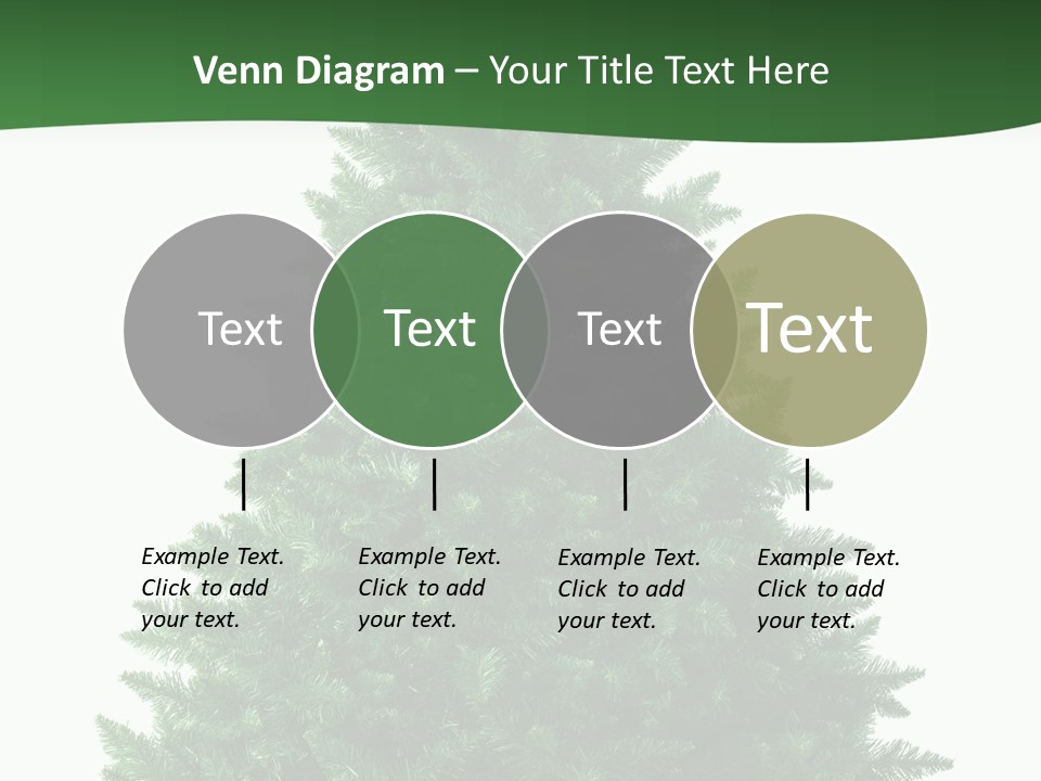 White Holiday Christmas PowerPoint Template