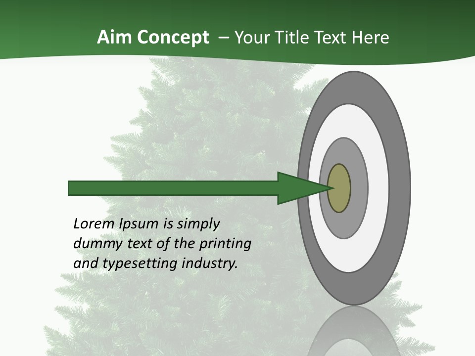 White Holiday Christmas PowerPoint Template