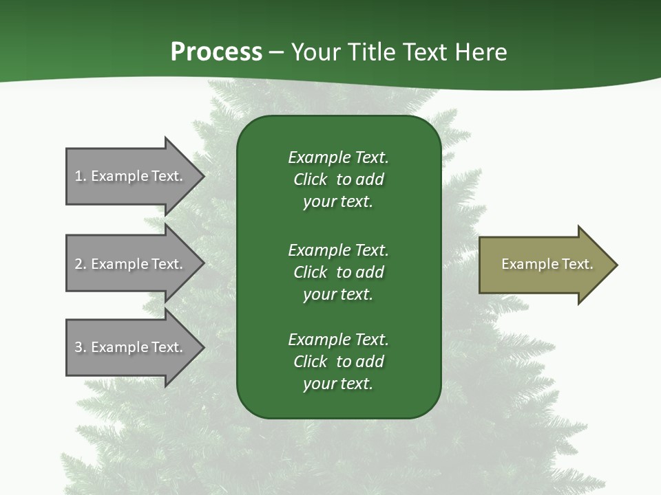 White Holiday Christmas PowerPoint Template